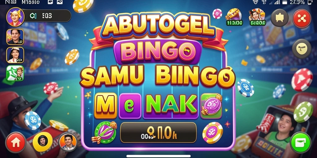 Screenshot gameplay Bingo ABUTOGEL yang menampilkan suasana permainan.