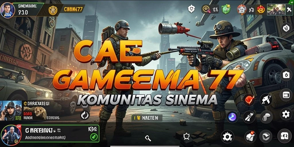 Screenshot menunjukkan aksi seru dalam mengelola dunia sinema.