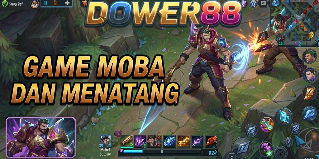 Tampilan gameplay DOWER88 yang seru dan kompetitif.