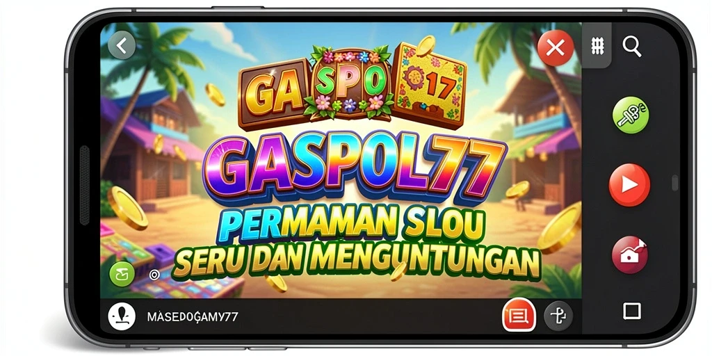 Tampilan seru dari permainan Slot GASPOL77 yang menarik