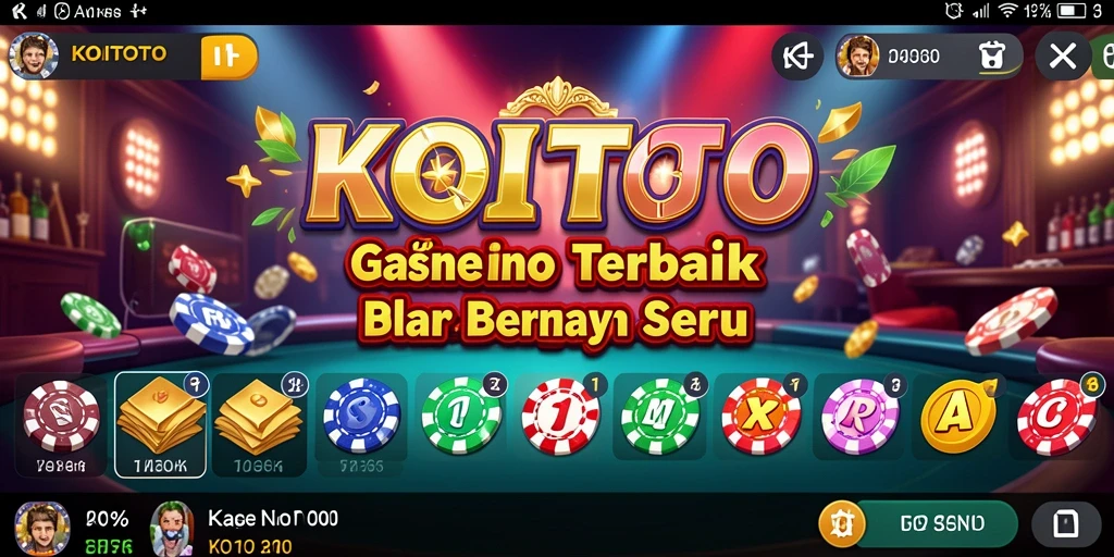 Tampilan gameplay KOITOTO yang seru dan mendebarkan.