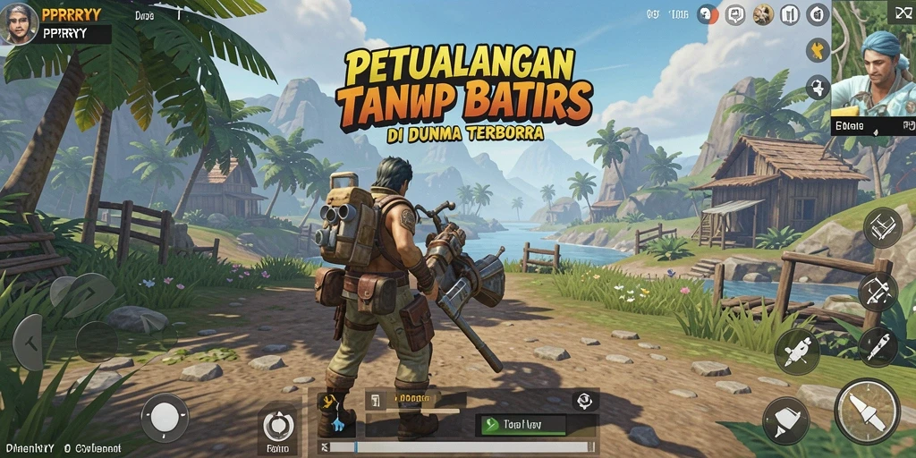 Gameplay <strong>PPRRYY</strong> menunjukkan eksplorasi mendalam di dunia terbuka.